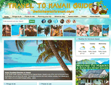 Tablet Screenshot of hellohawaiitravel.com